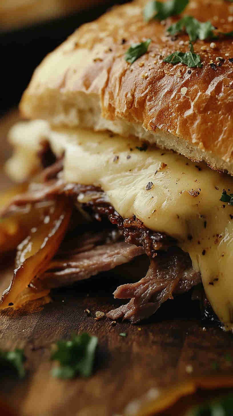 Roast Beef & Cheddar Melt