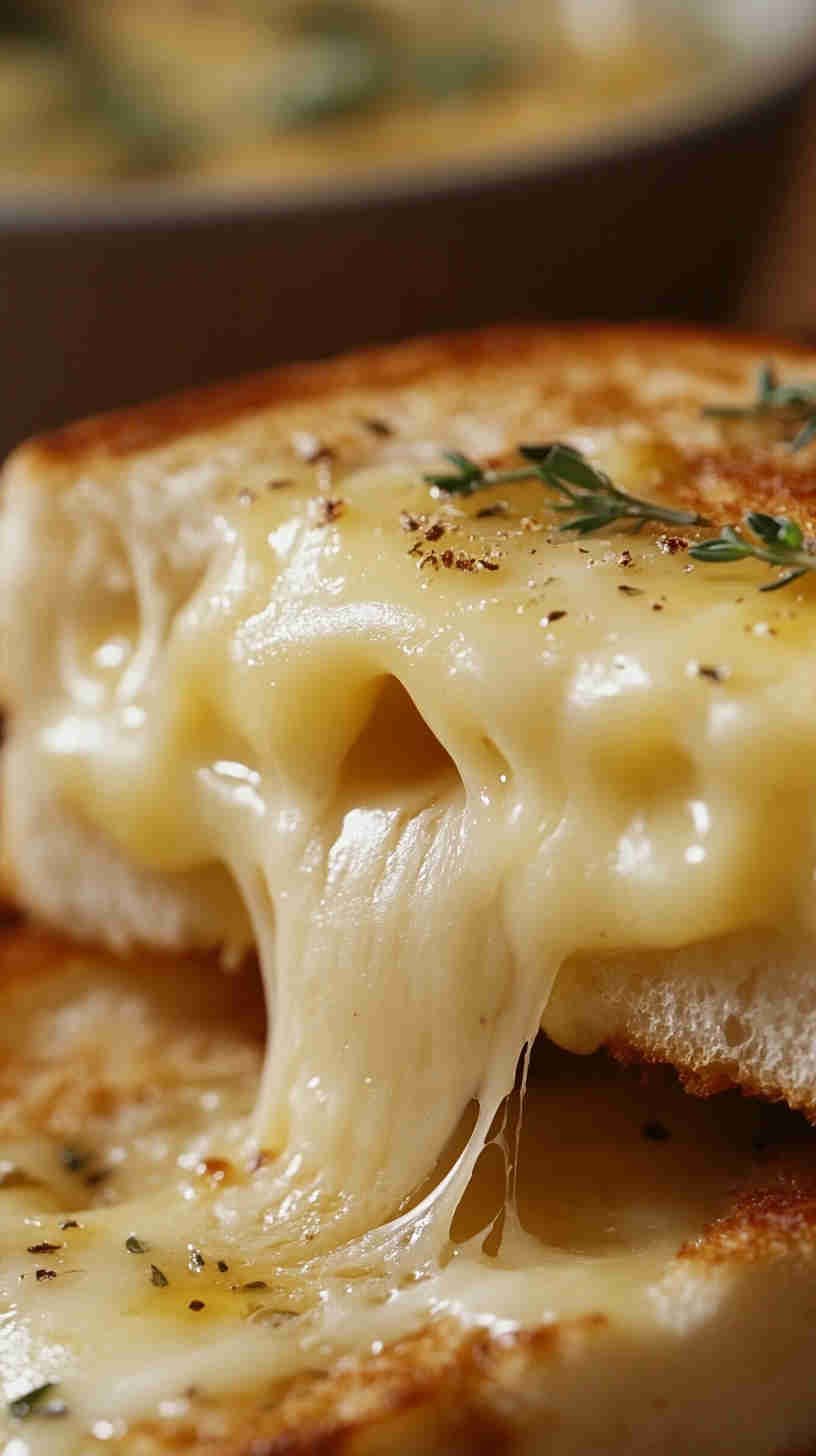 Grilled Cheese & Tomato Soup Sandwich