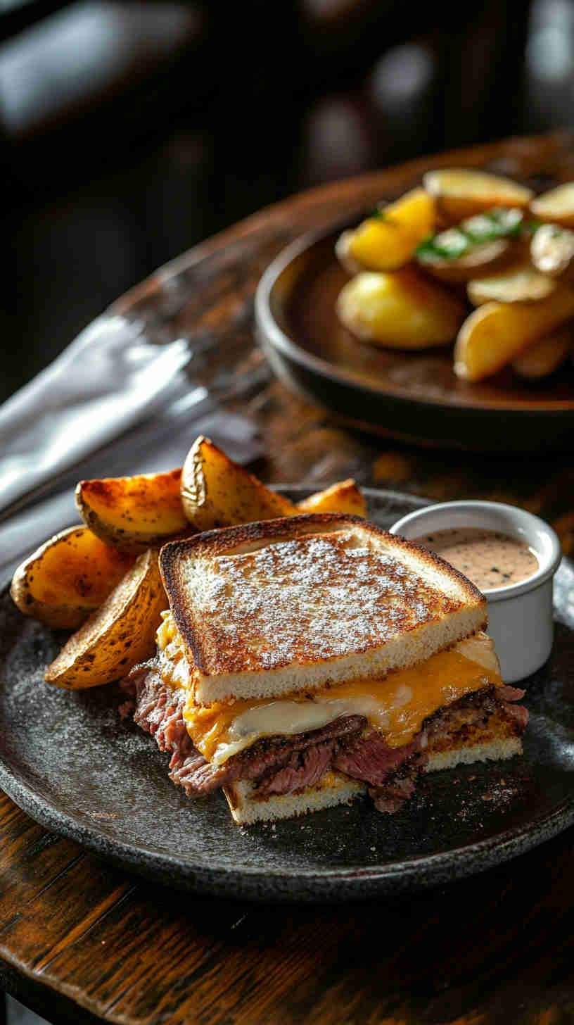 Roast Beef & Cheddar Melt