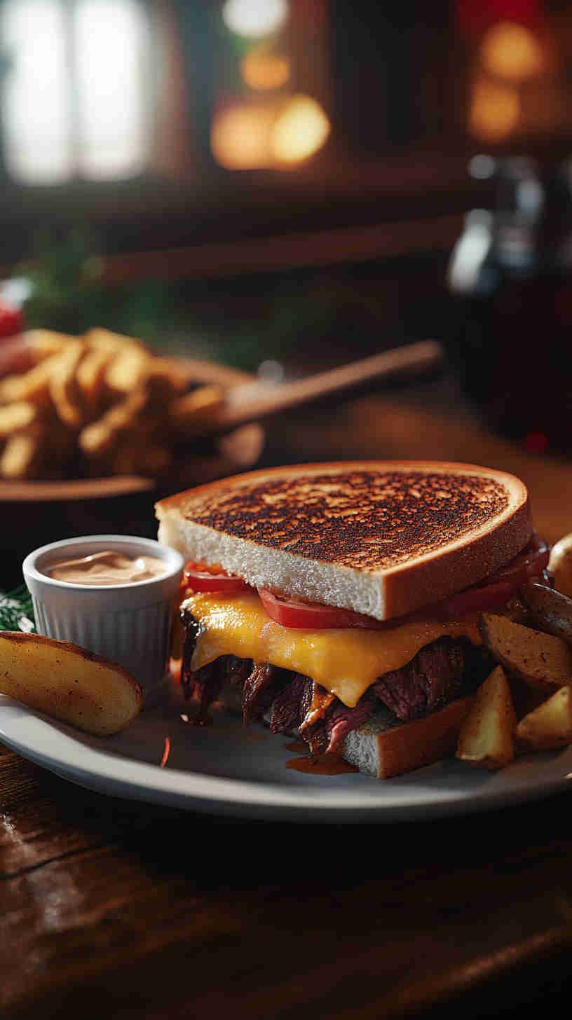 Roast Beef & Cheddar Melt