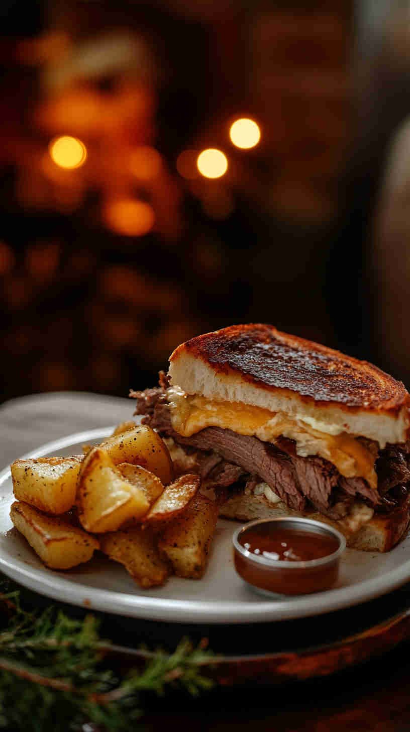 Roast Beef & Cheddar Melt