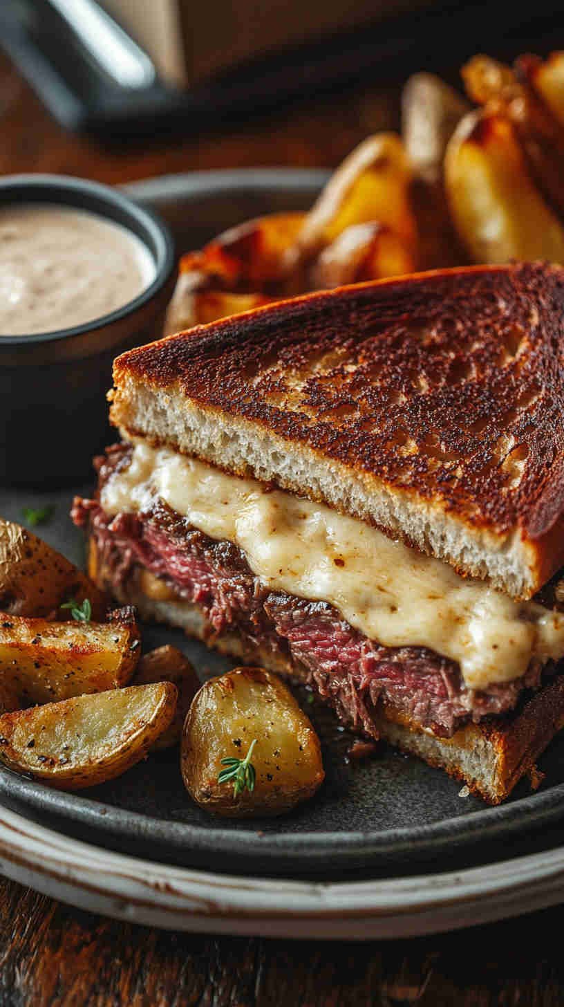 Roast Beef & Cheddar Melt