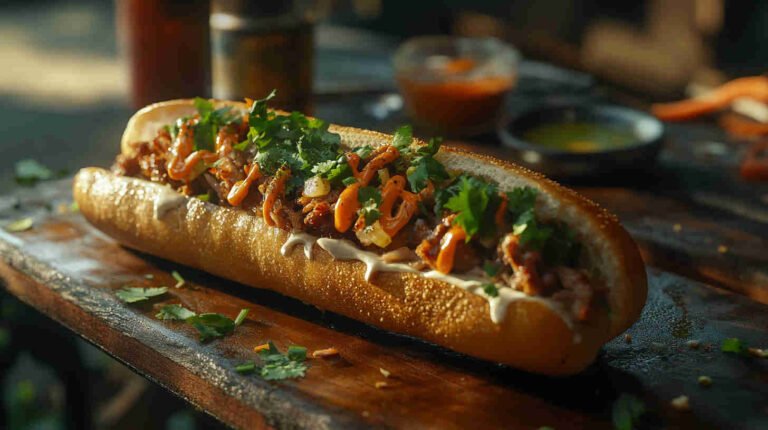 Banh Mi with Pickled Vegetables