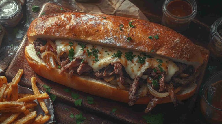 Philly Cheesesteak Sandwich