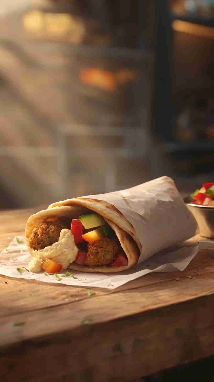 Mediterranean Falafel Pita