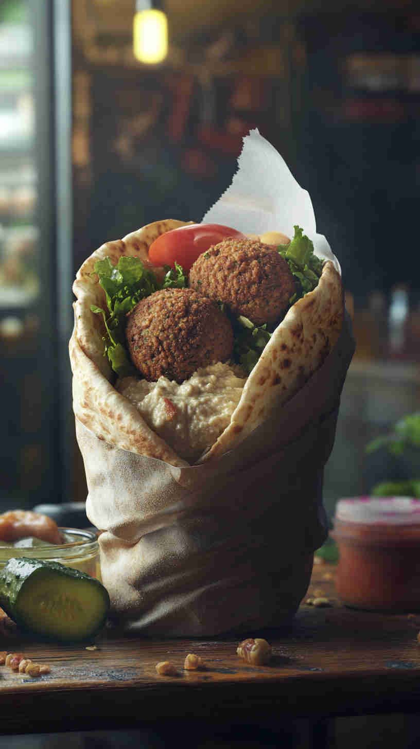 Mediterranean Falafel Pita