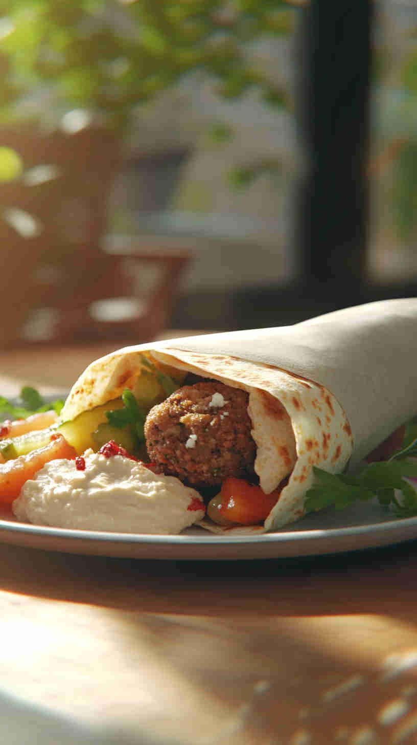 Mediterranean Falafel Pita