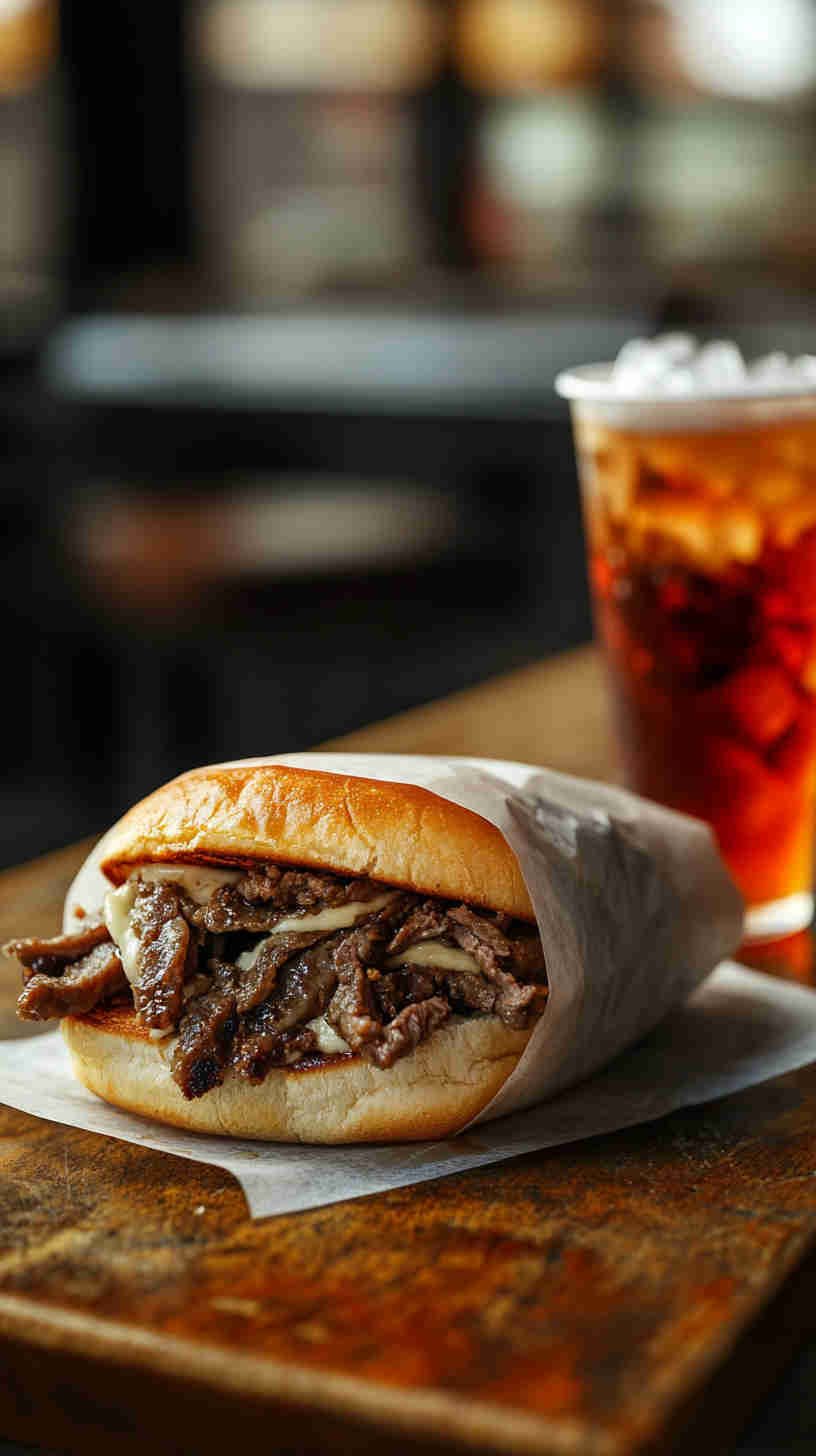 Philly Cheesesteak Sandwich