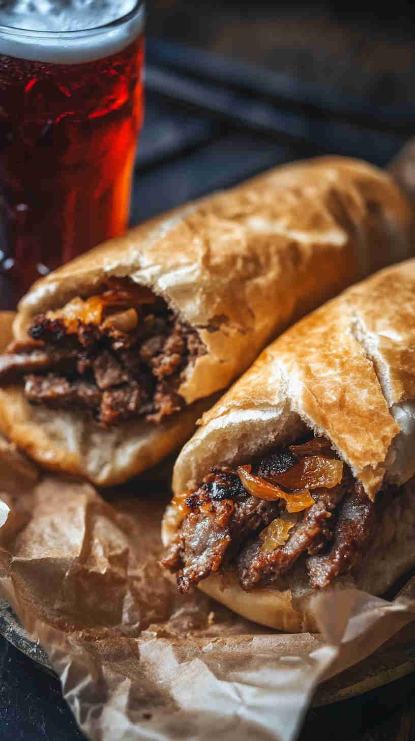 Philly Cheesesteak Sandwich