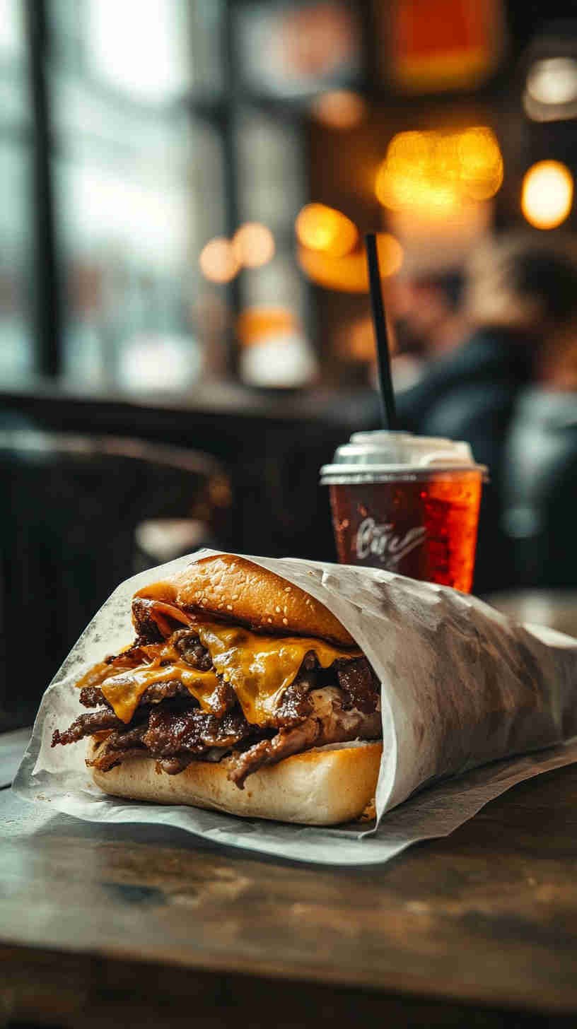 Philly Cheesesteak Sandwich