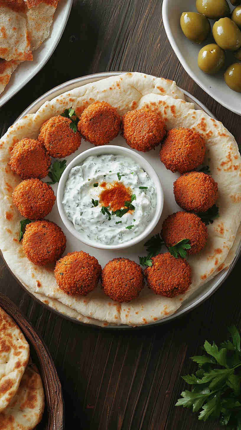 Mediterranean Falafel Pita