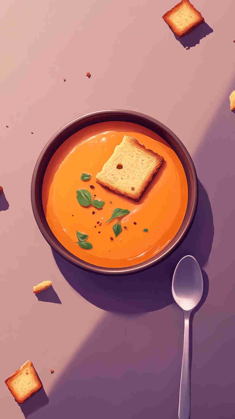 Grilled Cheese & Tomato Soup Sandwich
