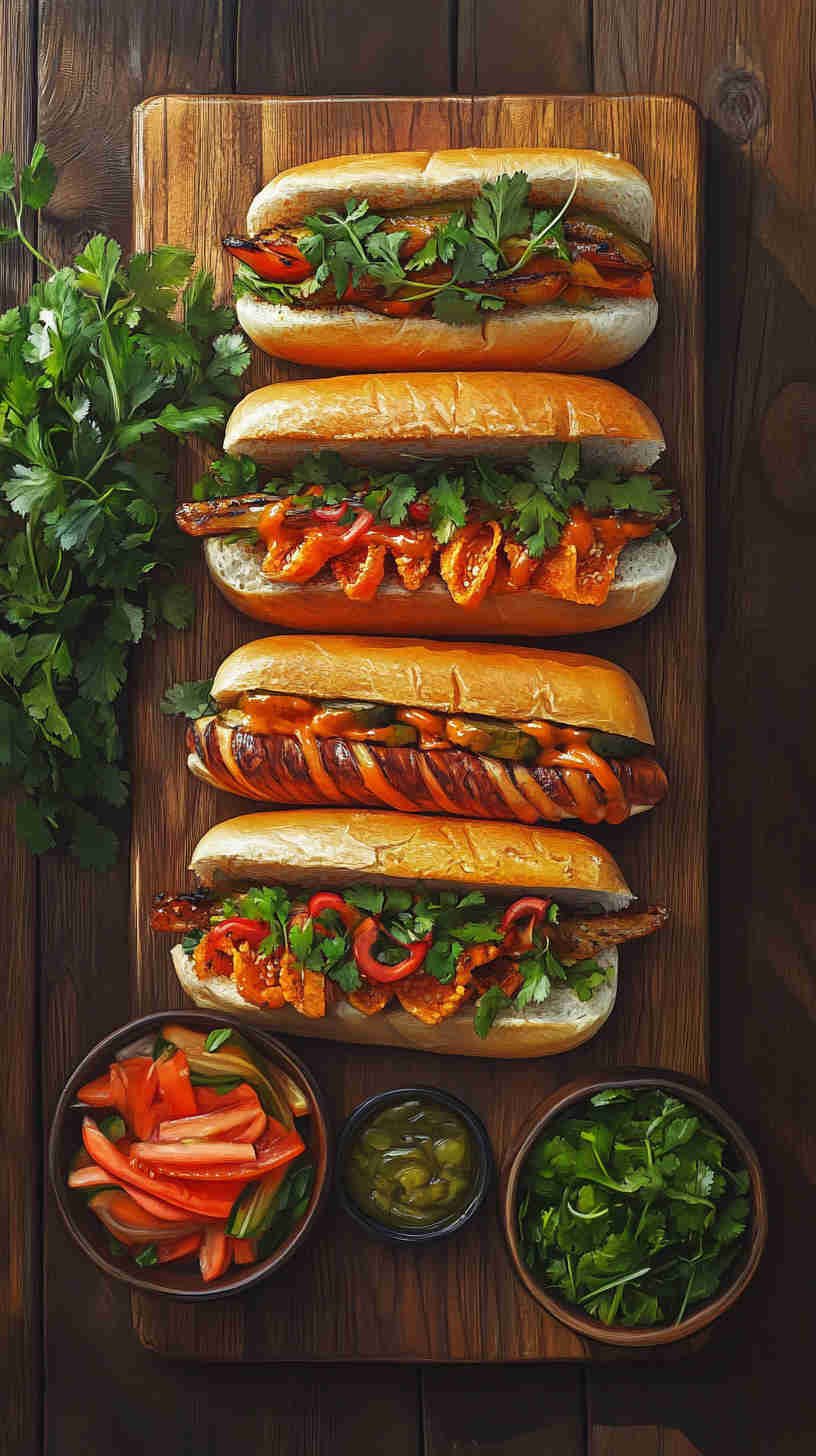 Banh Mi with Pickled Vegetables