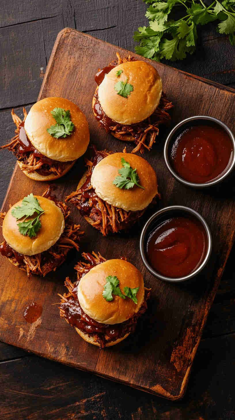 Pulled Pork BBQ Sliders