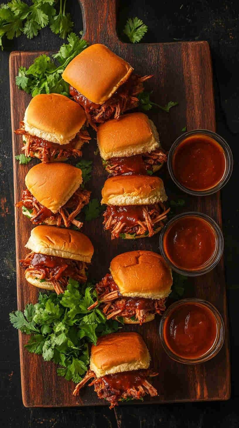 Pulled Pork BBQ Sliders