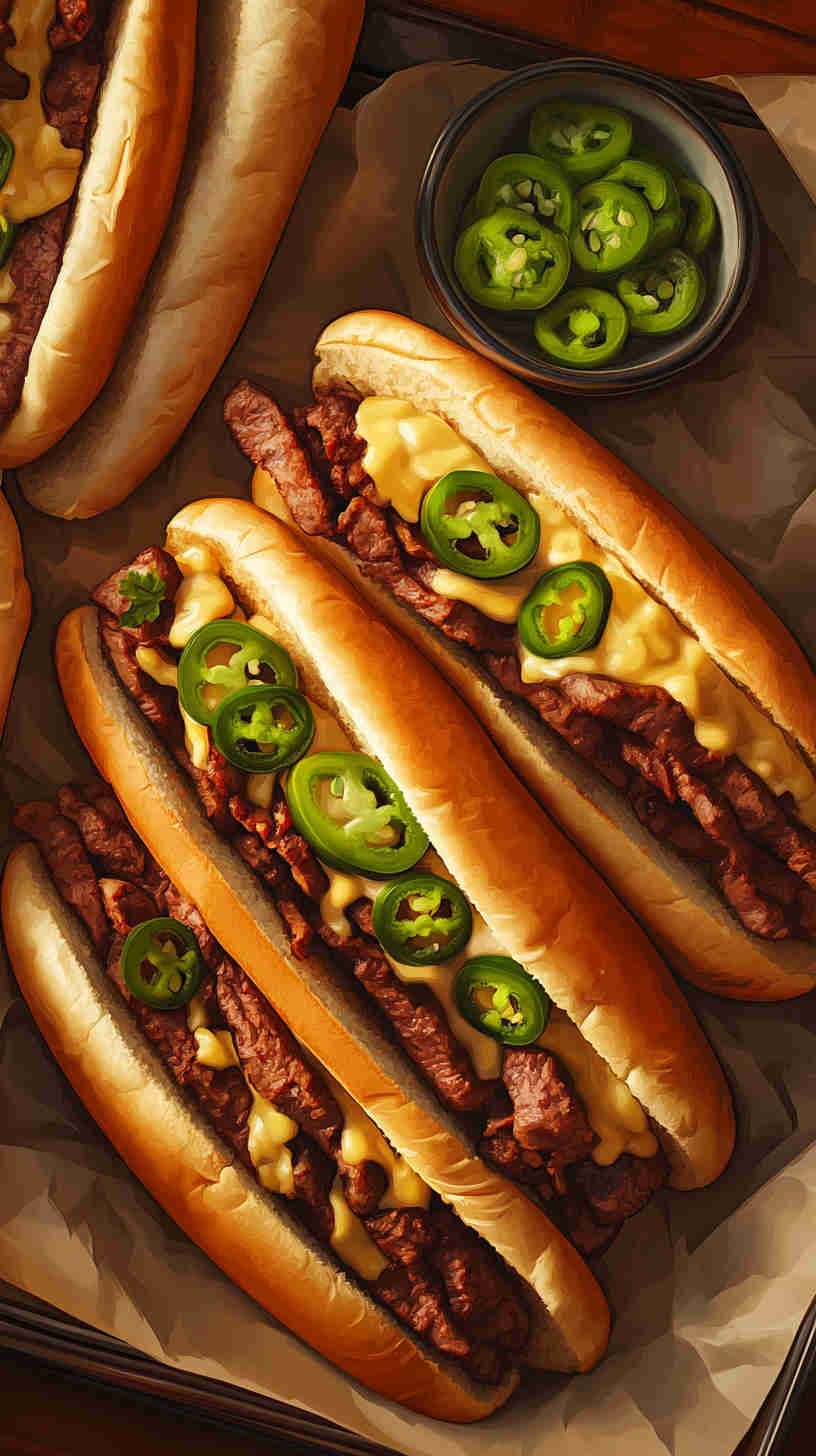 Philly Cheesesteak Sandwich