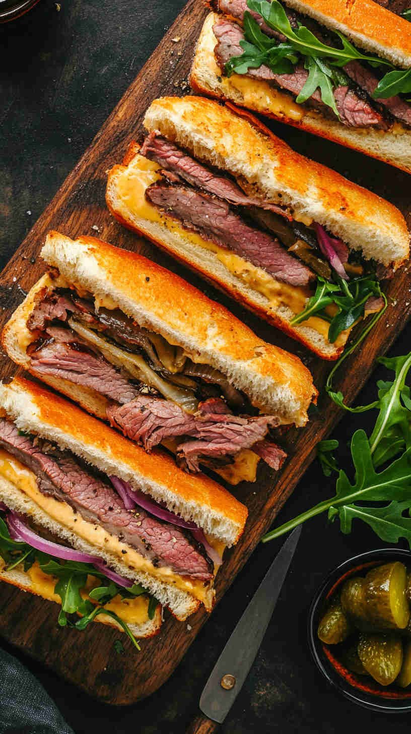 Roast Beef & Cheddar Melt