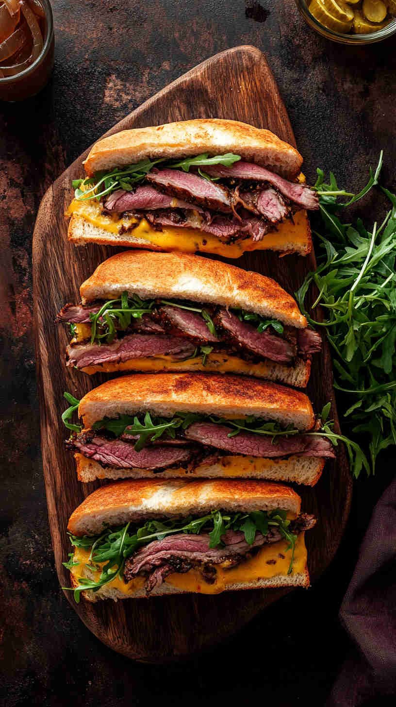 Roast Beef & Cheddar Melt