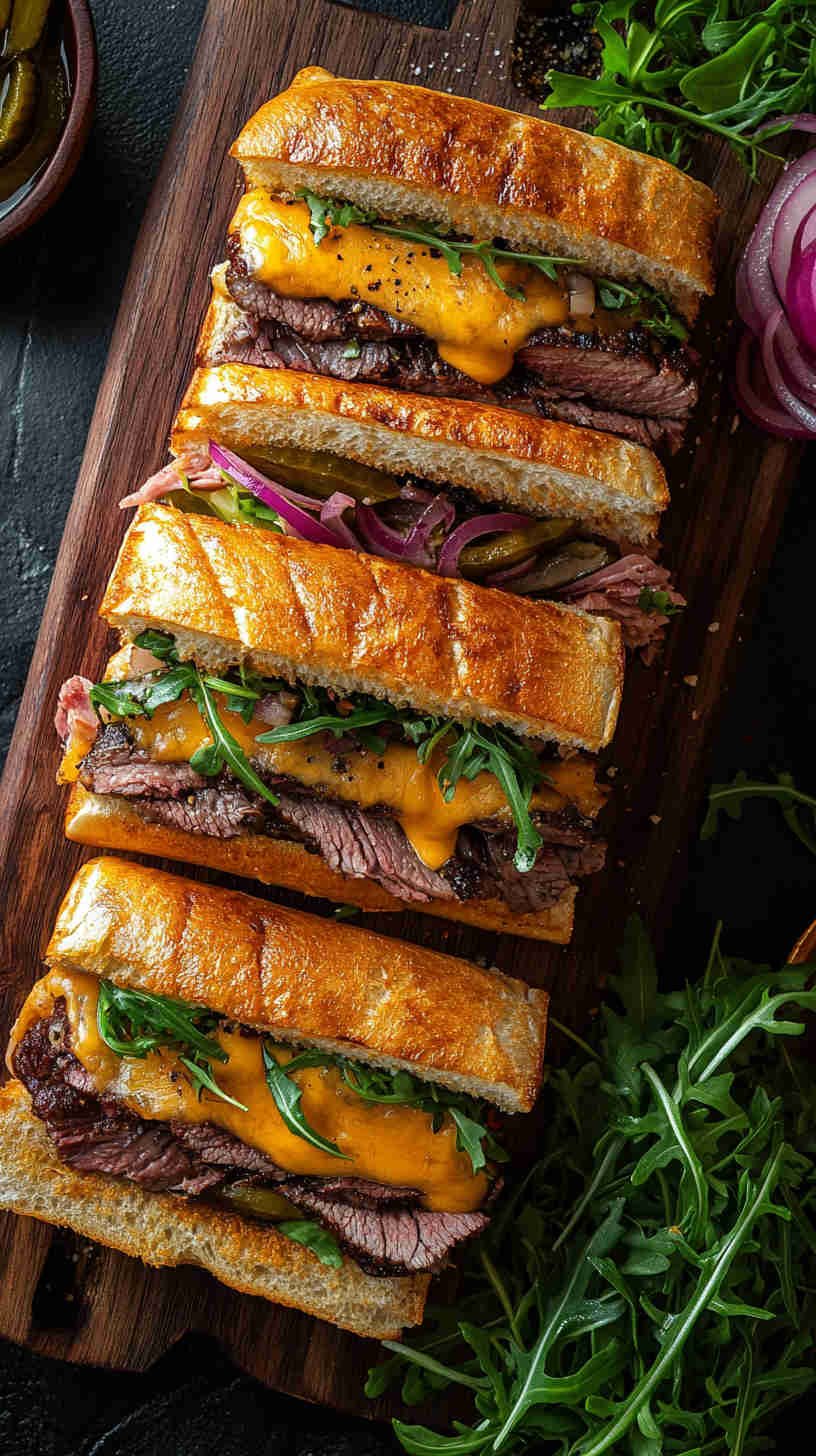 Roast Beef & Cheddar Melt