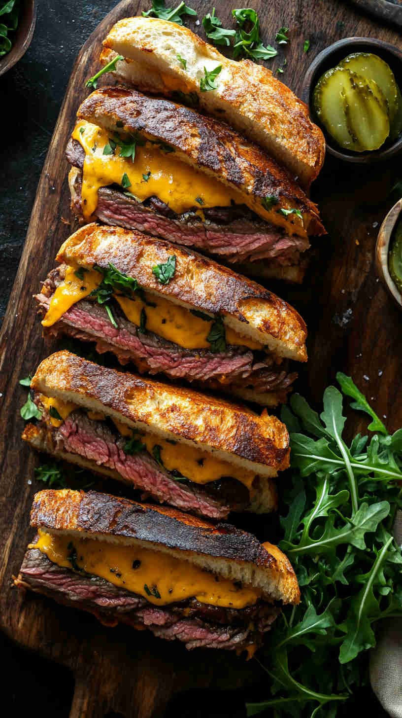 Roast Beef & Cheddar Melt