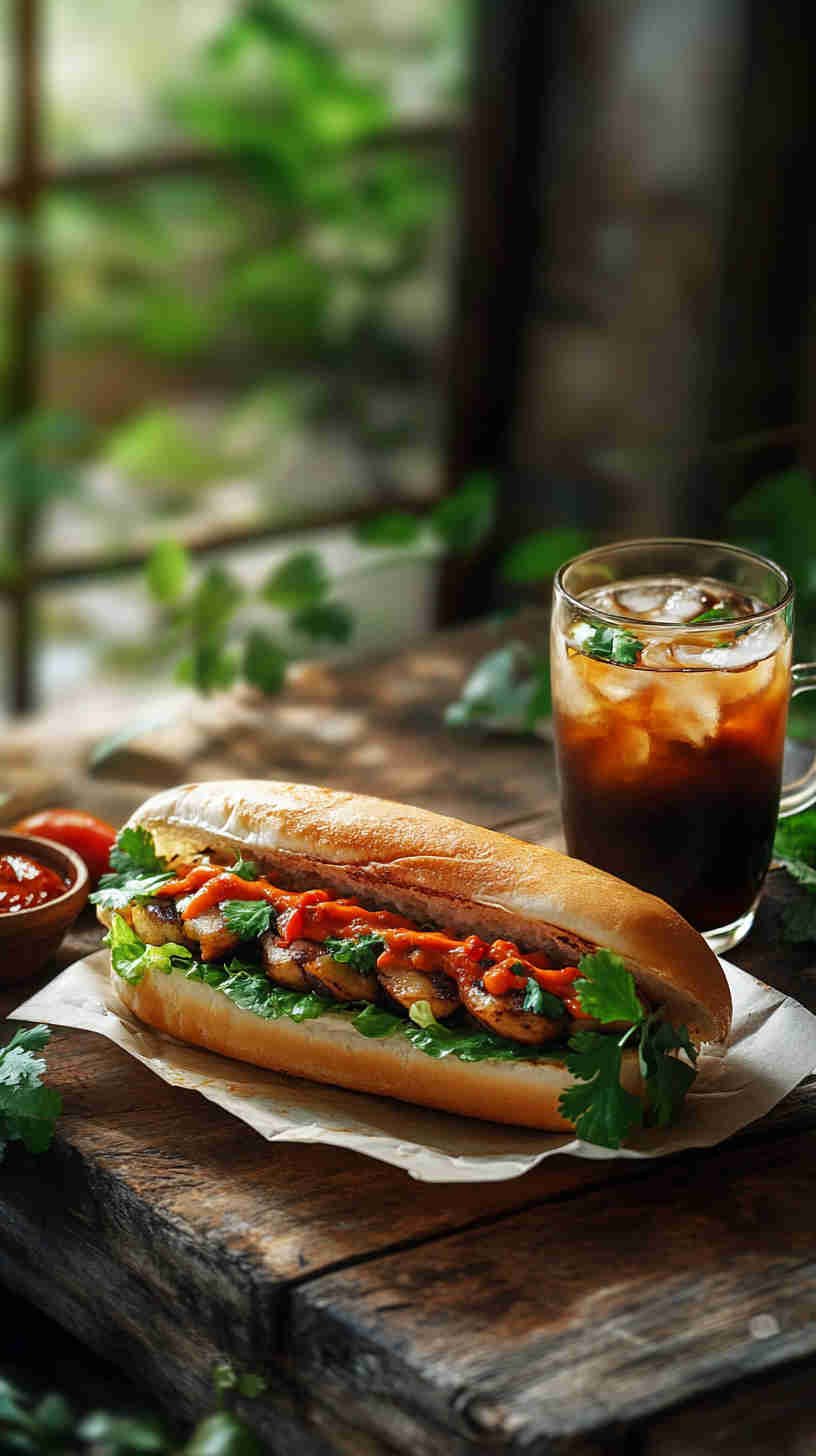 Banh Mi with Pickled Vegetables