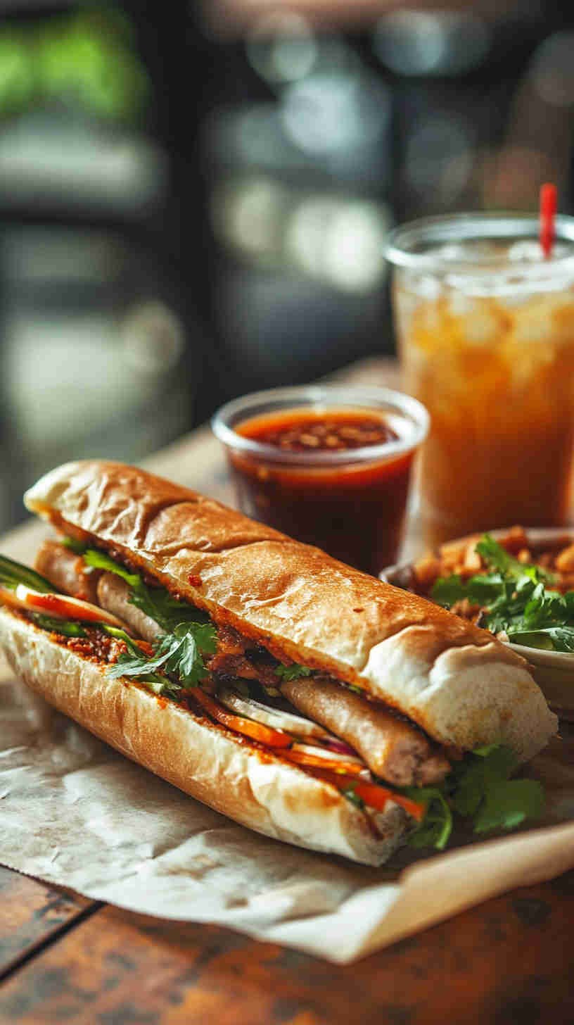 Banh Mi with Pickled Vegetables