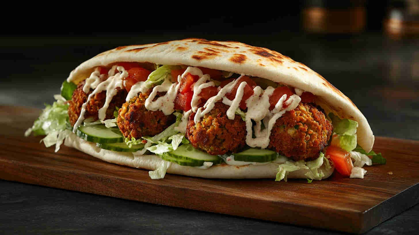Mediterranean Falafel Pita
