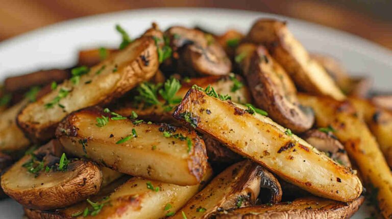 Air Fryer Mushroom Fries Recipe