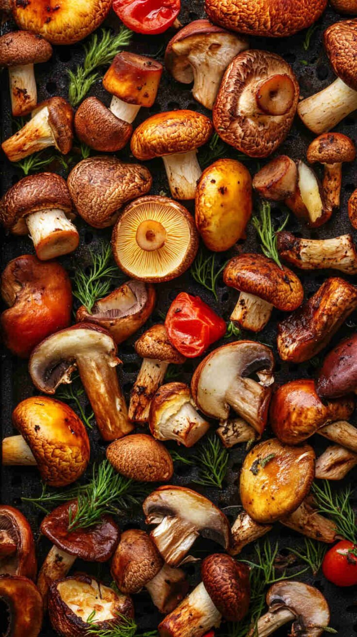 Air Fryer Mushroom Medley Recipe