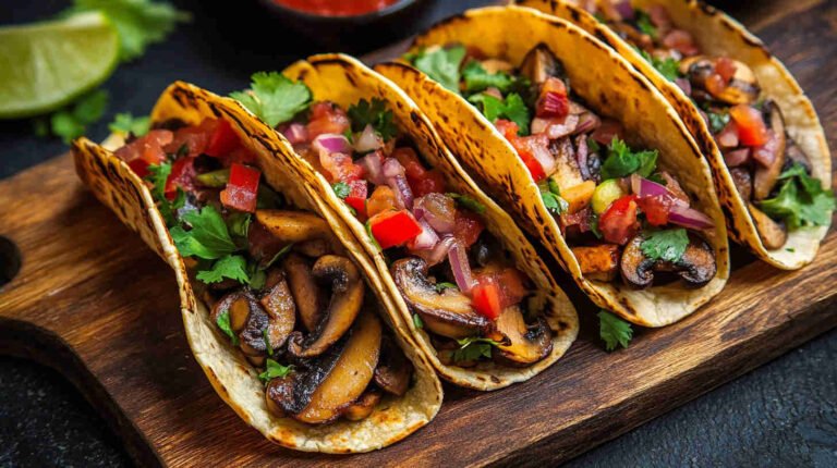 Air Fryer Mushroom Tacos Filling Recipe