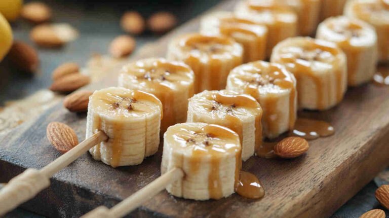 Almond Butter Banana Bites Recipe