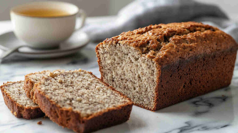 Almond Flour Banana Bread Recipe