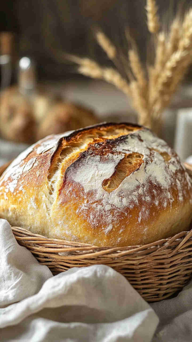 Authentic Pane Toscano – Traditional Saltless Bread