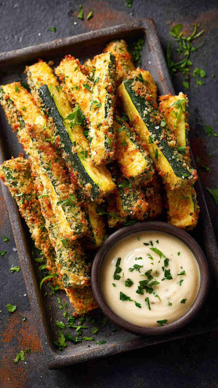 Baked Zucchini Fries Recipe