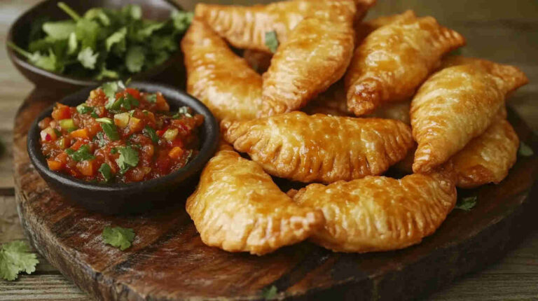 Beef Empanadas with Spicy Salsa