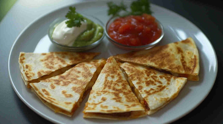 Beef and Cheese Quesadillas