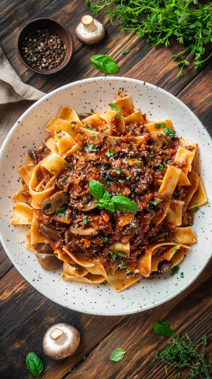 Beef and Mushroom Ragu – Perfect Pasta Sauce