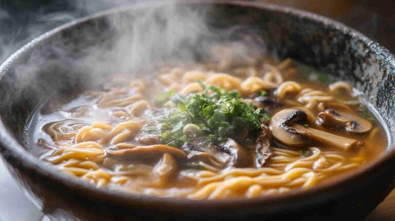 Budget Mushroom Noodles Recipe