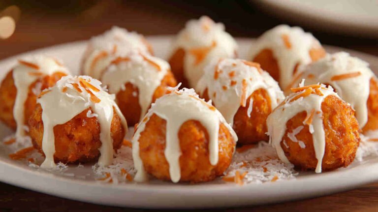 Carrot Cake Bites Recipe