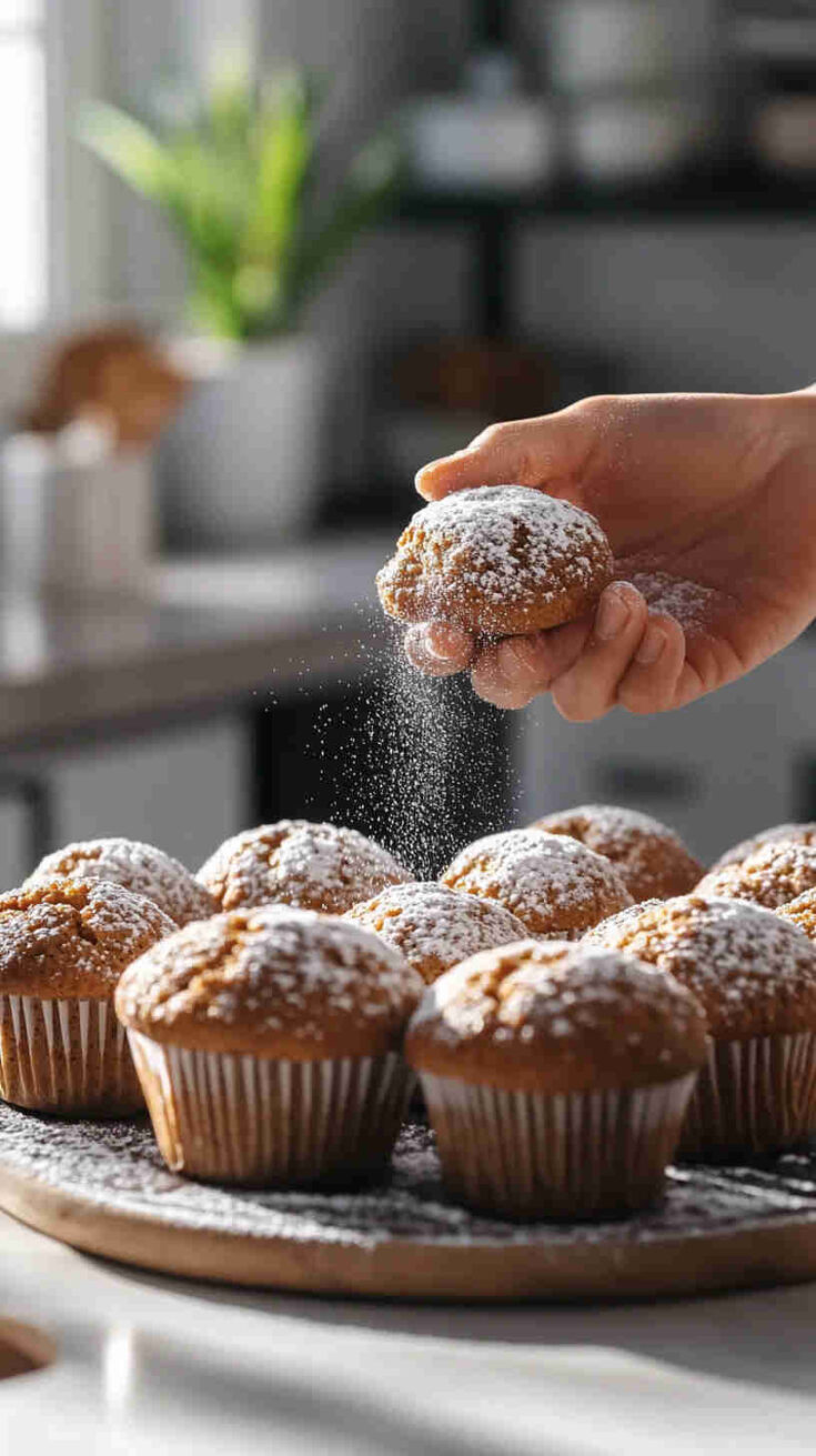 Cinnamon Sugar Whole Wheat Muffins Recipe