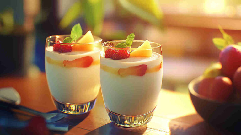 Coconut Milk Panna Cotta