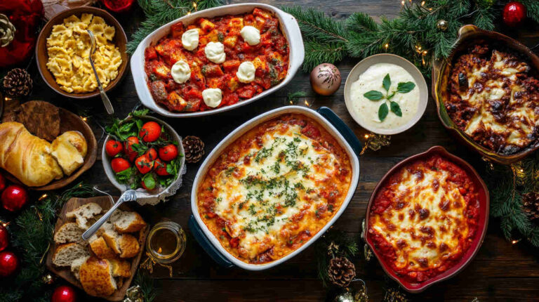 Festive Italian Breakfast Casserole Recipe