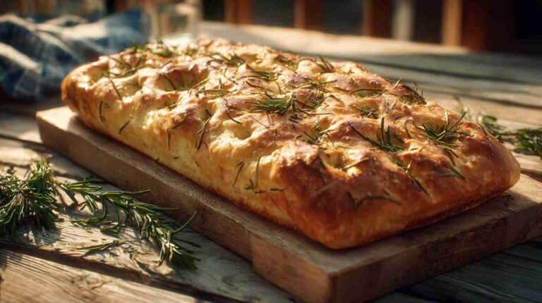 Focaccia with Rosemary and Sea Salt
