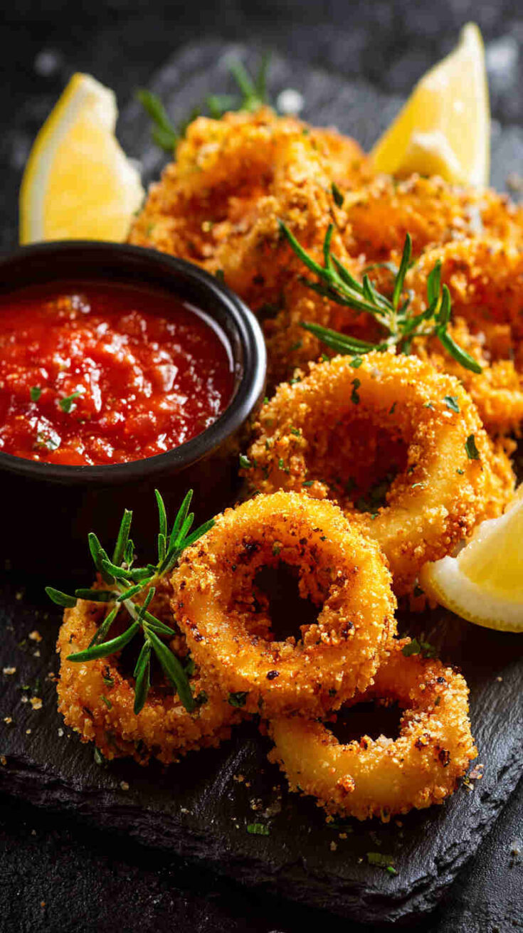 Fried Calamari (Calamari Fritti)