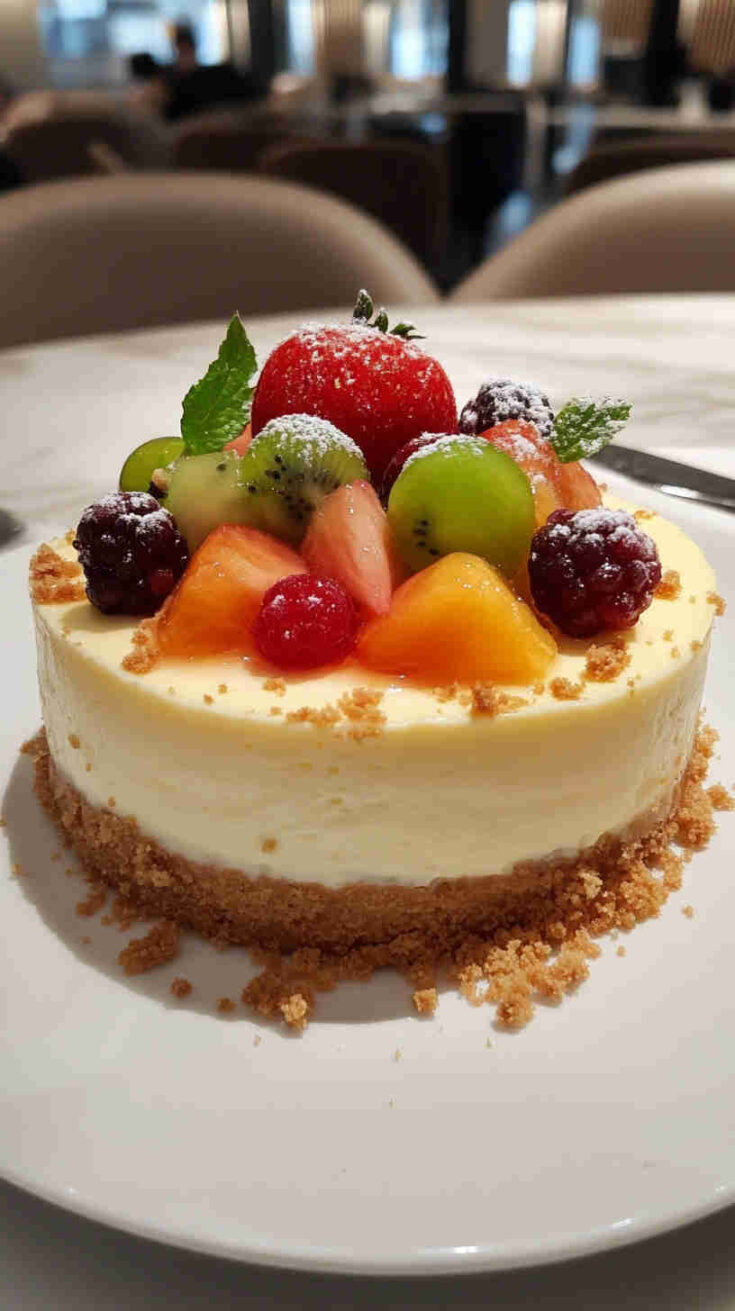 Greek Yogurt Cheesecake