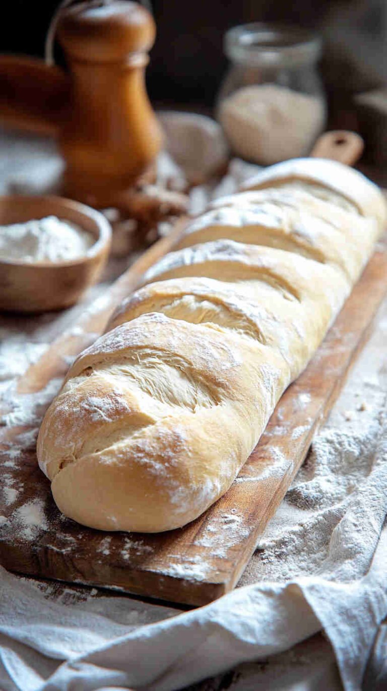 Homemade Italian Baguette (Filone) Recipe