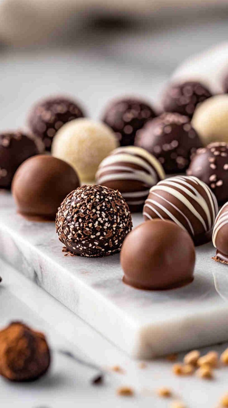 Homemade Italian Chocolate Truffles Recipe