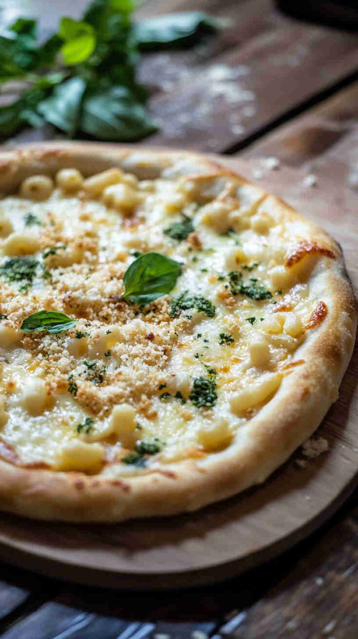 Italian-American Mac & Cheese Pizza Recipe