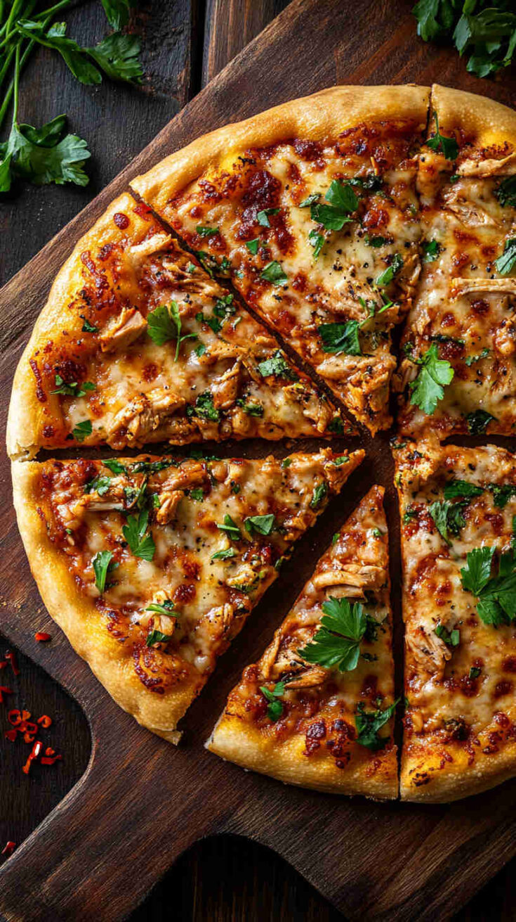 Italian BBQ Chicken Pizza Recipe