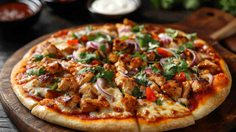 Italian BBQ Chicken Pizza Recipe